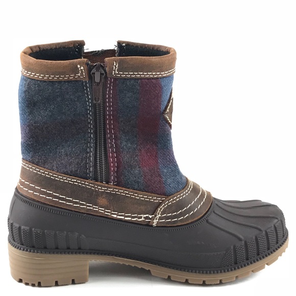 Kamik Avelle Waterproof Boots Dark Brown Leather - Picture 4 of 8